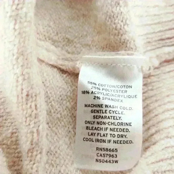 14th & UNION Two Way Cozy Pullover Sweater 3X Pink - Picture 6 of 8